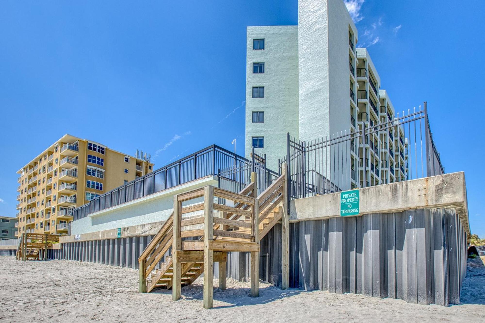 Ocean View With A Beachfront Pool At Ocean Trillium Condo ~ 602 New Smyrna Beach Exteriör bild